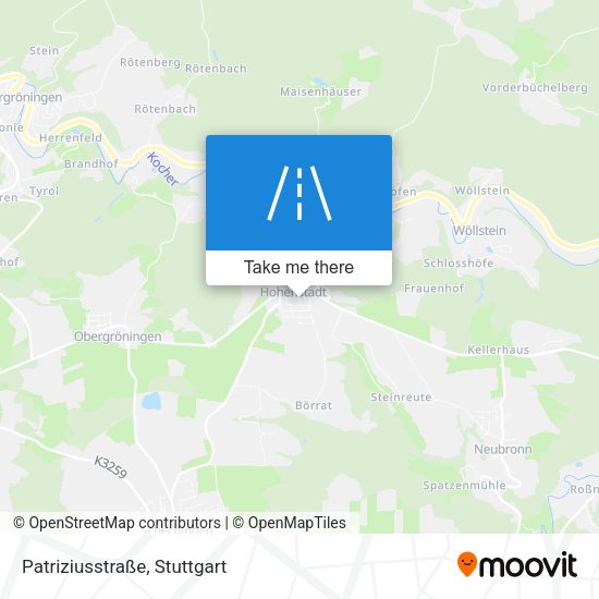 Patriziusstraße map