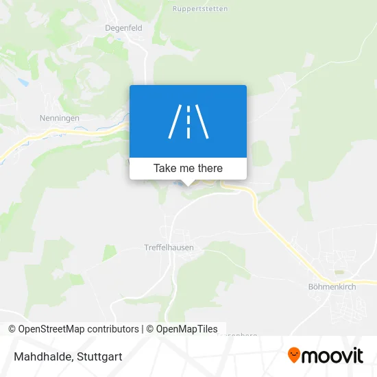 Карта Mahdhalde