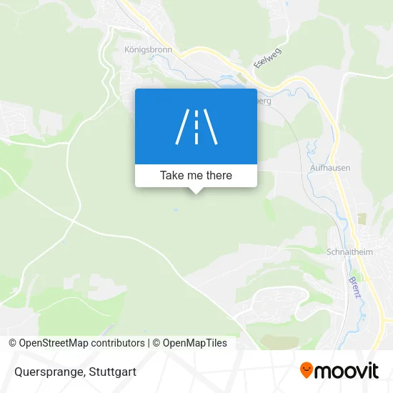 Карта Quersprange