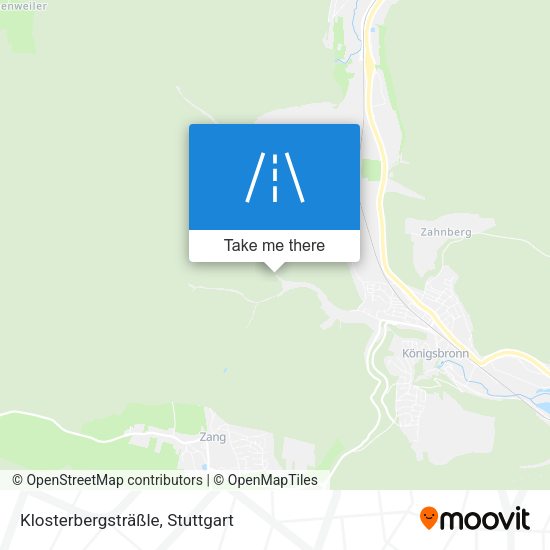 Klosterbergsträßle map