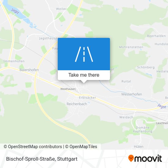 Bischof-Sproll-Straße map