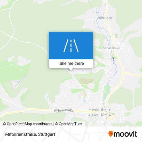 Mittelrainstraße map