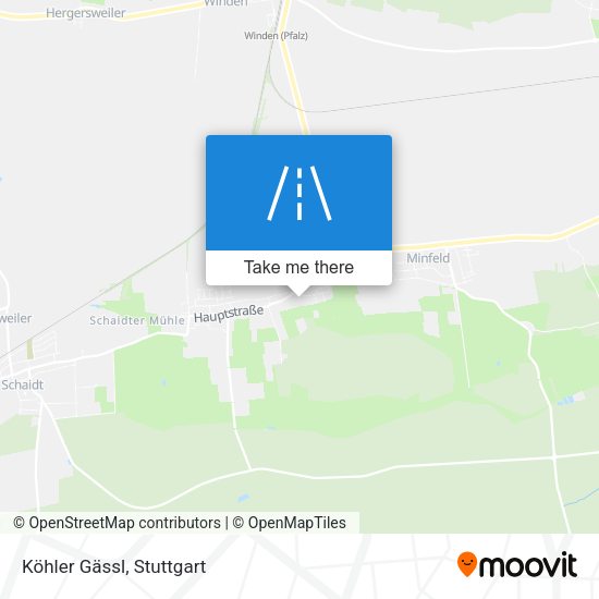 Köhler Gässl map