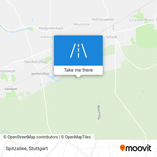 Карта Spitzallee