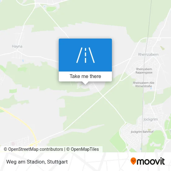 Карта Weg am Stadion