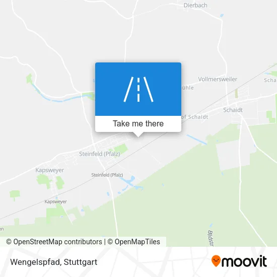 Карта Wengelspfad
