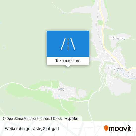 Weikersbergsträßle map
