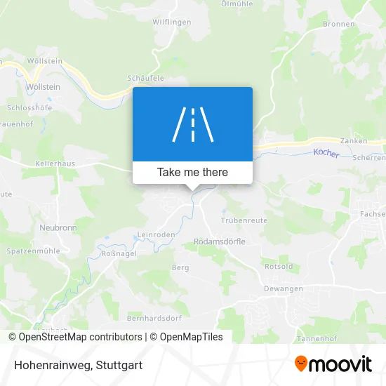 Карта Hohenrainweg