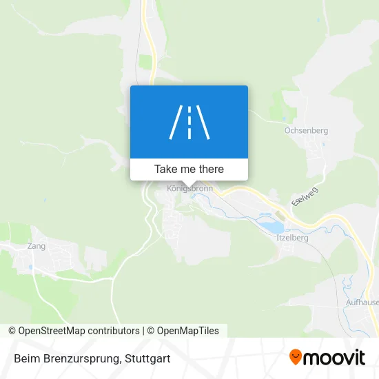 Карта Beim Brenzursprung