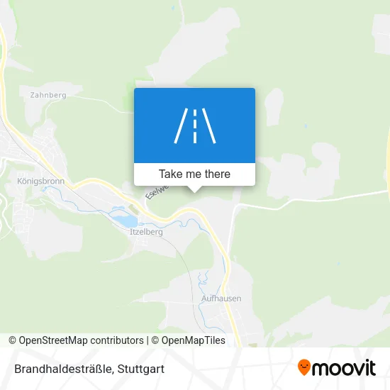 Карта Brandhaldesträßle