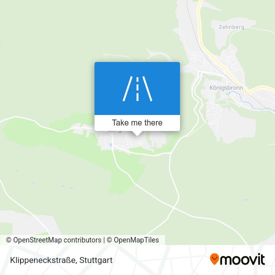 Klippeneckstraße map