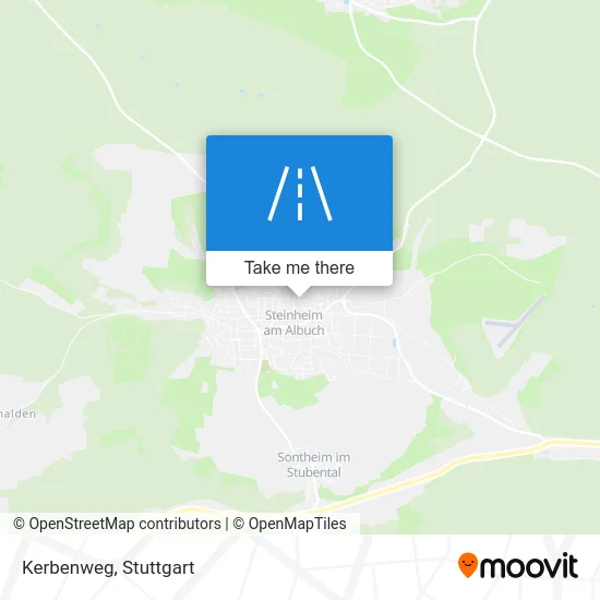 Карта Kerbenweg