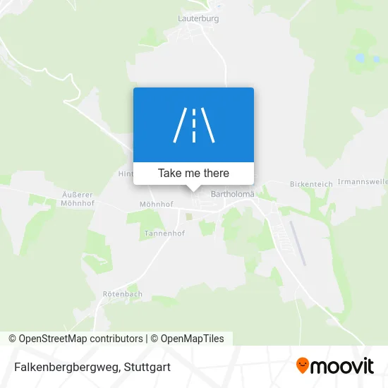 Карта Falkenbergbergweg