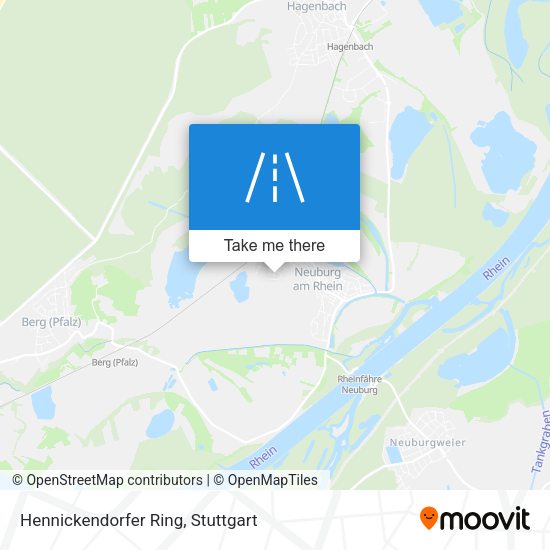Hennickendorfer Ring map
