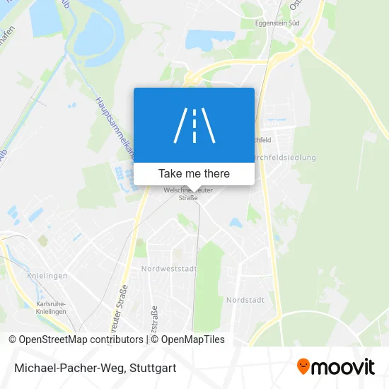 Карта Michael-Pacher-Weg
