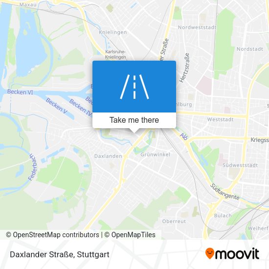Daxlander Straße map
