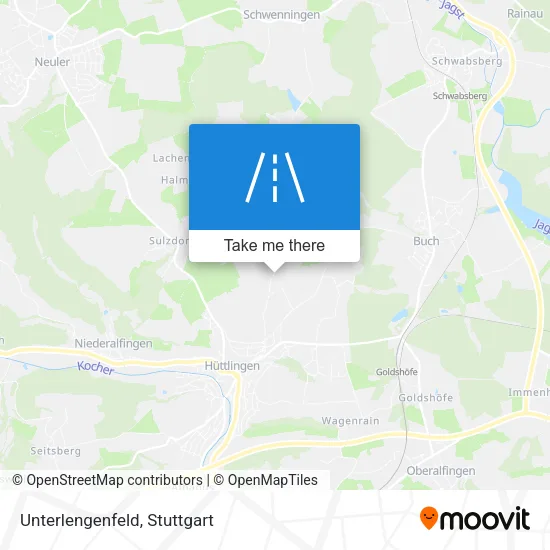 Карта Unterlengenfeld