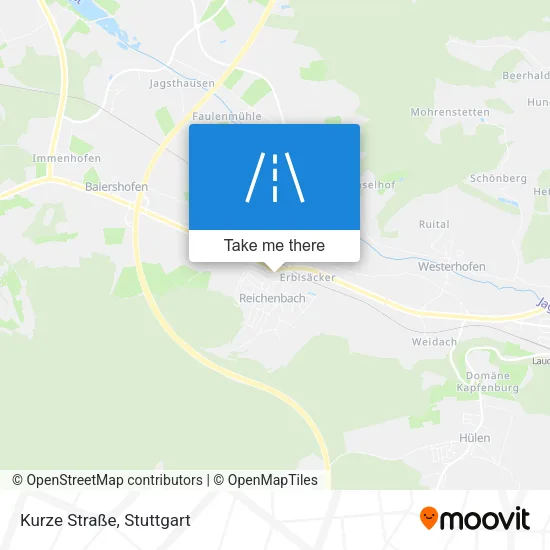 Kurze Straße map