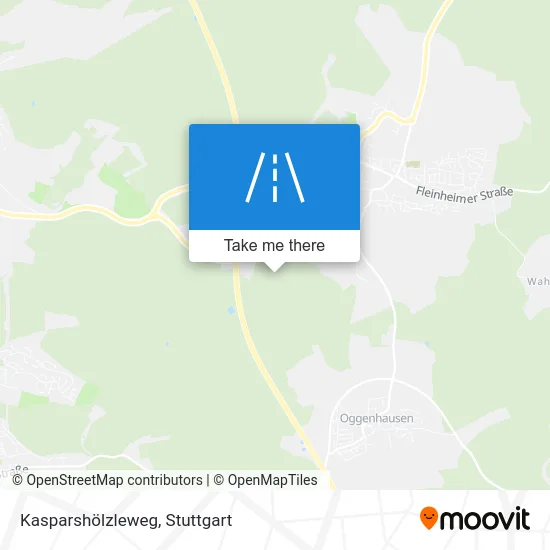 Карта Kasparshölzleweg