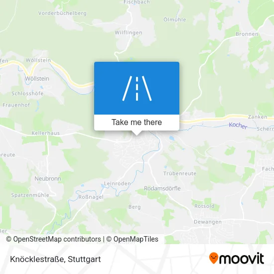 Knöcklestraße map