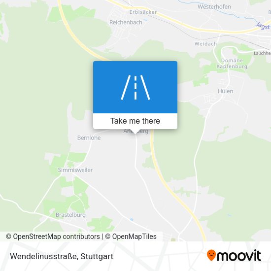 Карта Wendelinusstraße