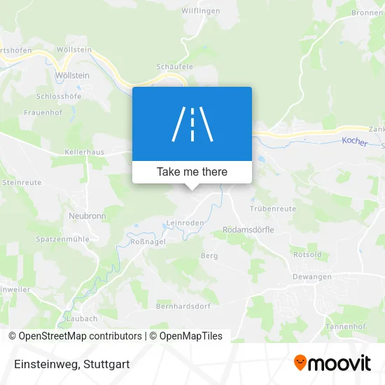 Карта Einsteinweg