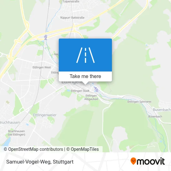 Карта Samuel-Vogel-Weg