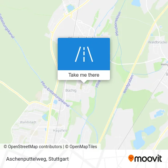 Карта Aschenputtelweg