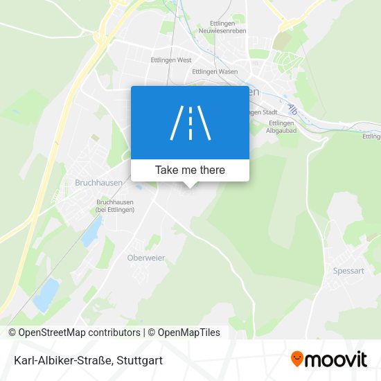 Karl-Albiker-Straße map