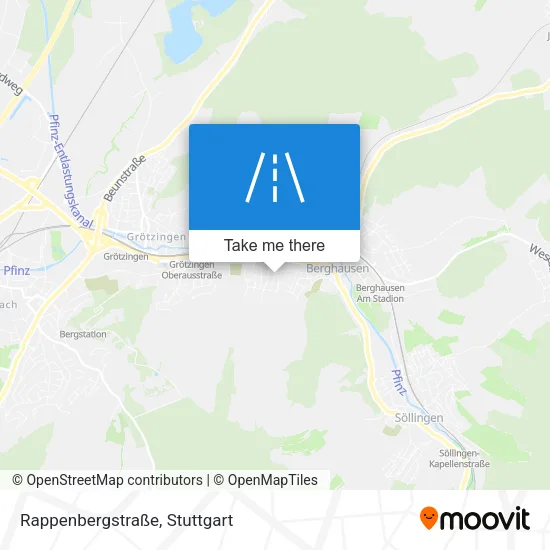 Карта Rappenbergstraße