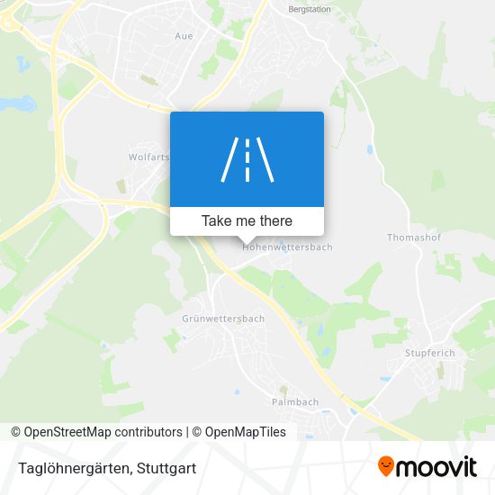 Taglöhnergärten map