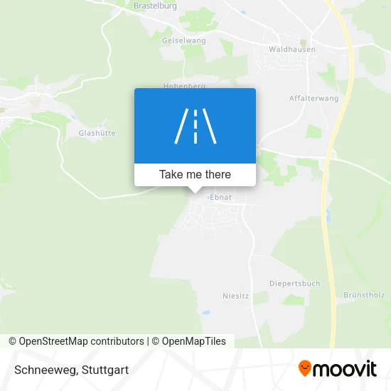 Карта Schneeweg