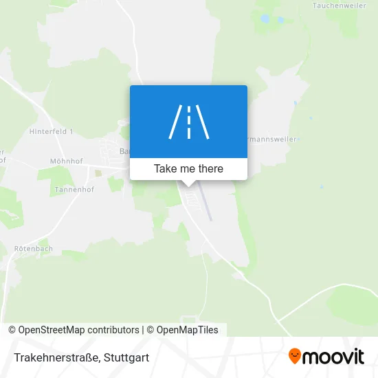 Карта Trakehnerstraße