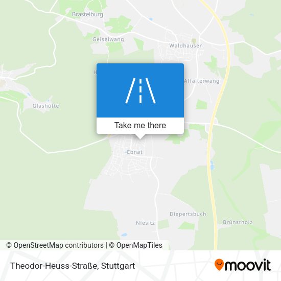 Theodor-Heuss-Straße map