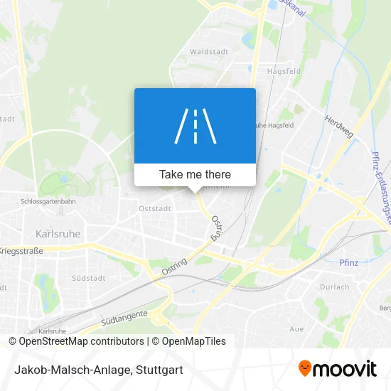 Карта Jakob-Malsch-Anlage