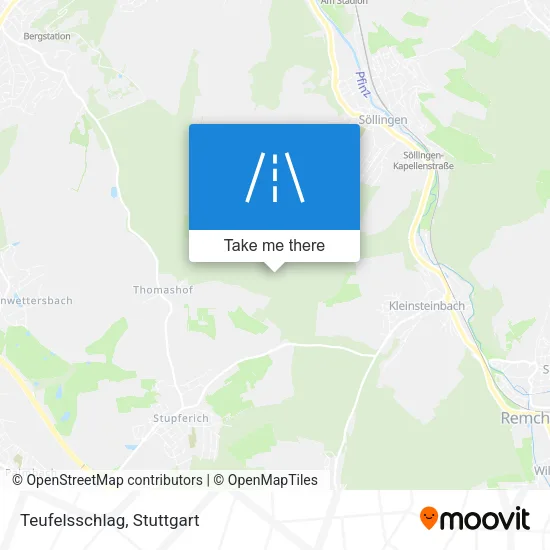 Карта Teufelsschlag