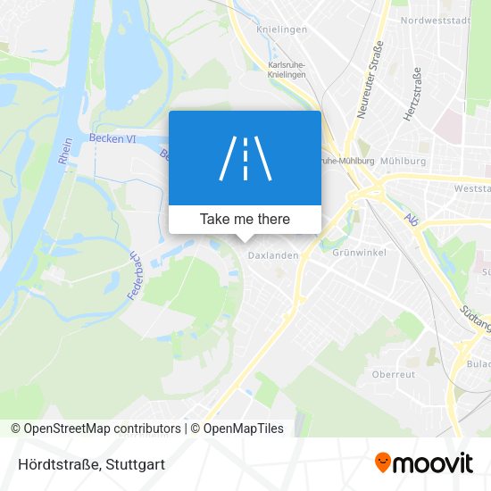 Hördtstraße map