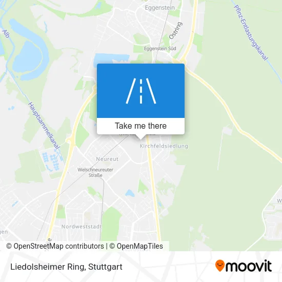 Карта Liedolsheimer Ring