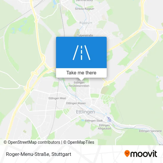 Карта Roger-Menu-Straße