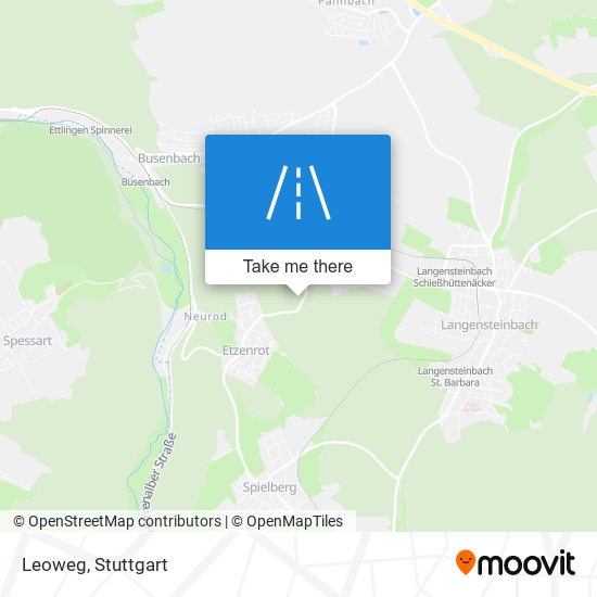 Leoweg map