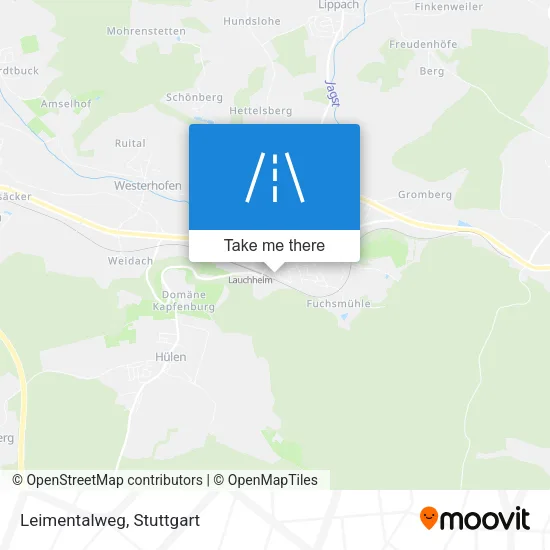 Карта Leimentalweg