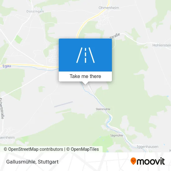 Карта Gallusmühle
