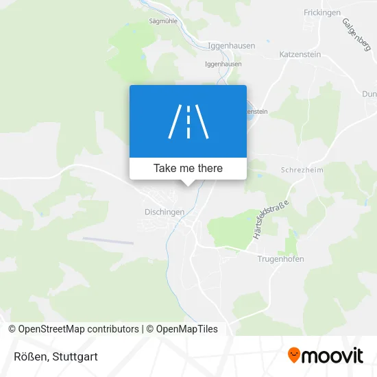 Карта Rößen
