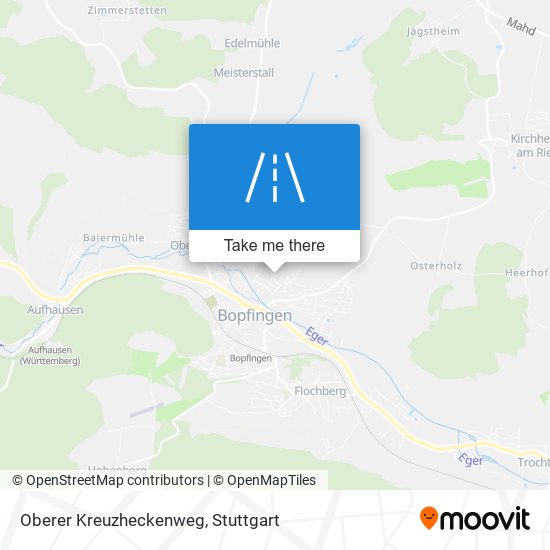 Oberer Kreuzheckenweg map