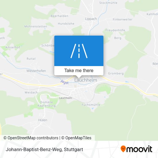 Johann-Baptist-Benz-Weg map