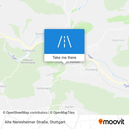 Карта Alte Neresheimer Straße