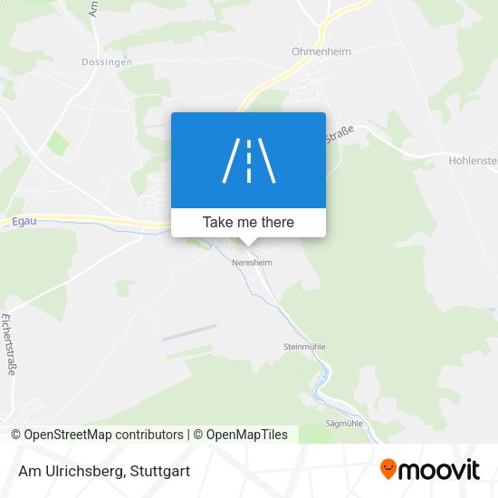Am Ulrichsberg map