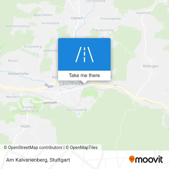 Карта Am Kalvarienberg
