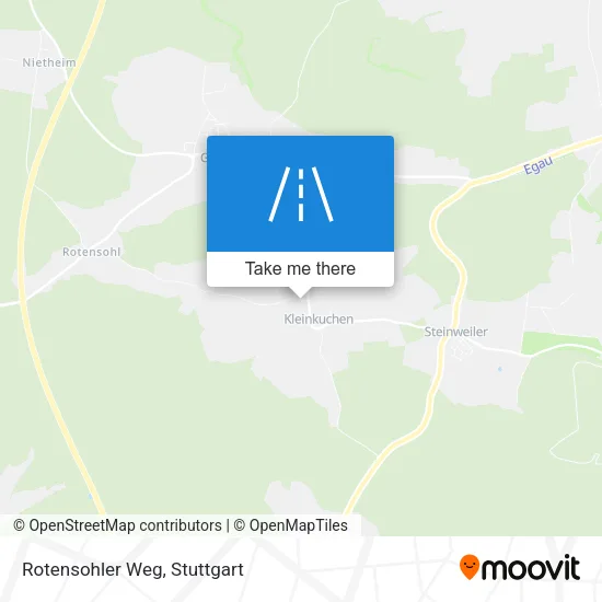 Карта Rotensohler Weg