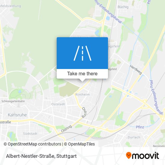 Карта Albert-Nestler-Straße